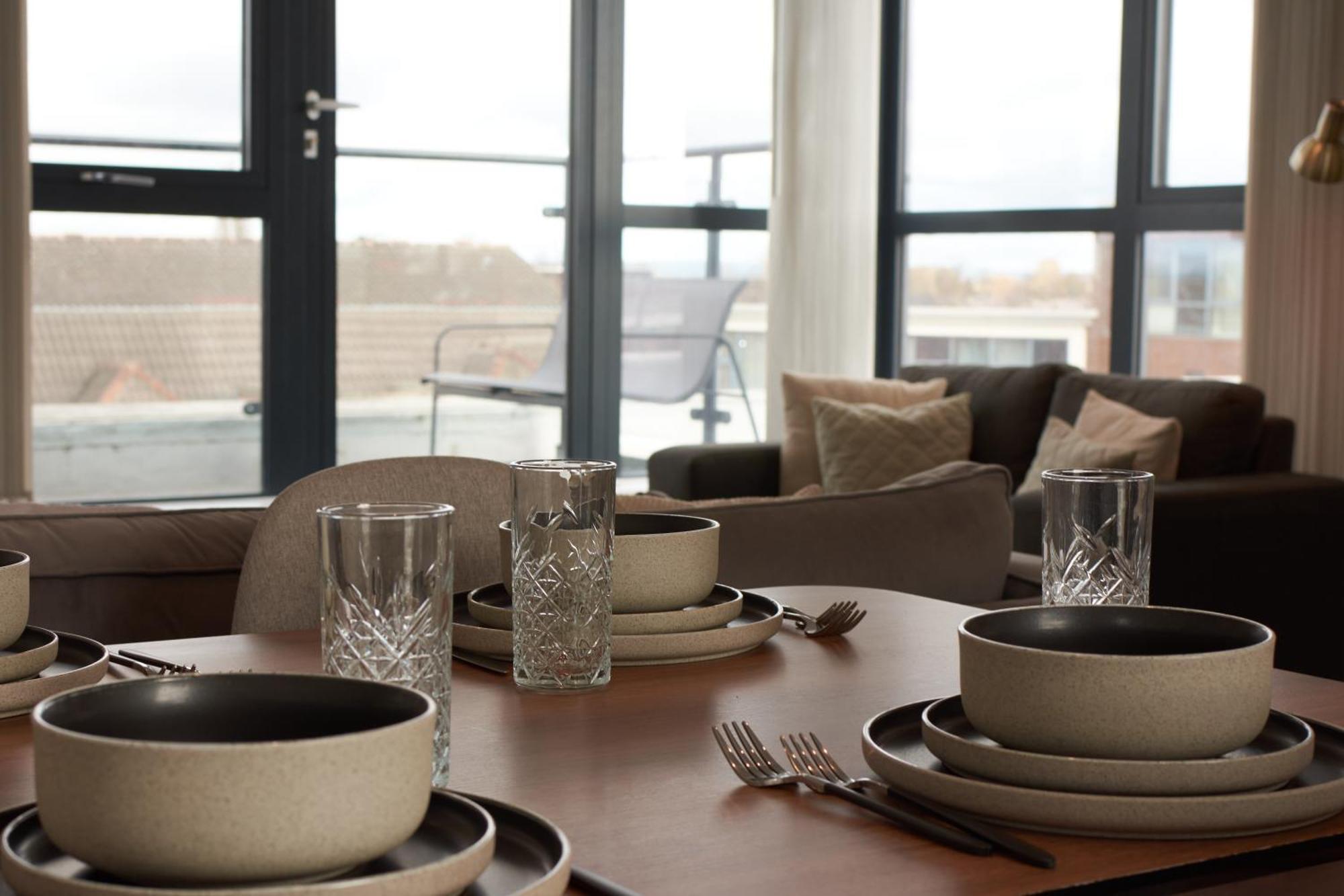 شقة Luxury York Minster Penthouse - Free Gym & Parking المظهر الخارجي الصورة